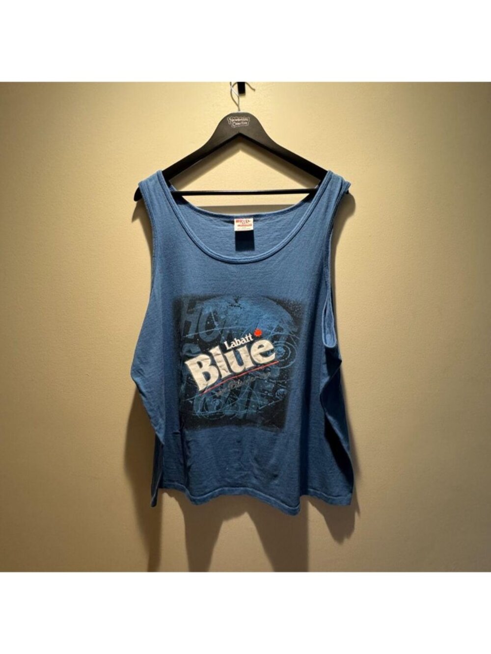 Vtg VINTAGE 90's Labatt Blue  Canadian Beer Men's XL Medium Tank Top